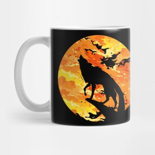 loner wolf Mug